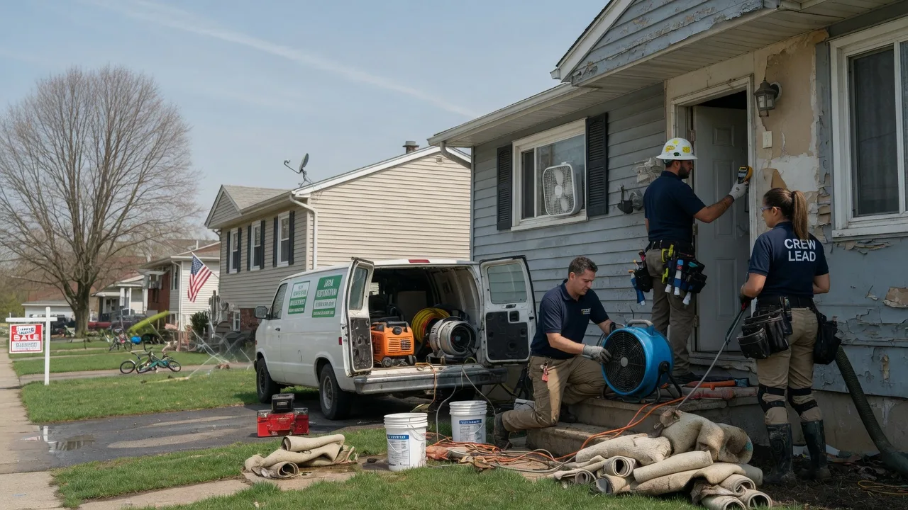 Flood Cleanup in Miller City, IL near me